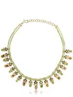 DIEGO PERCOSSI PAPI - PERIDOT DROPS NECKLACE