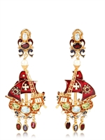DIEGO PERCOSSI PAPI - GALLEON EARRINGS