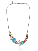 IOSSELLIANI - COLOURFUL CRYSTAL NECKLACE