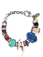IOSSELLIANI - COLOURFUL CRYSTAL BRACELET