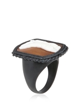 BISOU BIJOUX - FATAL CHEVALIER CAMEO RING