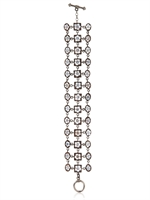 BISOU BIJOUX - SILVER CAMEO BRACELET