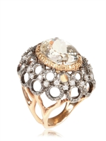 FEDERICA RETTORE - GELBER KUNZITE RING - GELB