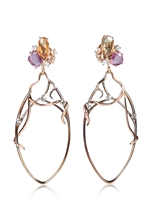 FEDERICA RETTORE - ROSE GOLD EARRINGS - ROSE GOLD