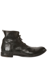OFFICINE CREATIVE - 20MM VINTAGED LEDER NIEDRIGE STIEFEL