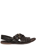OFFICINE CREATIVE - WASHED LEDER SCHNALLEN SANDALEN