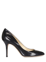 JIMMY CHOO - DECOLLETE GILBERT IN VERNICE METALLIZZATA 85MM
