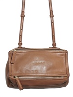 GIVENCHY - PANDORA MINI SHINY LEDER UMHÄNGETASCHE