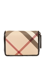 BURBERRY - BURLEIGH KARIERTE BRIEFTASCHE