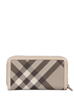 BURBERRY - GROßE ZIGGY KARIERTE BRIEFTASCHE