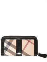 BURBERRY - GROßE ZIGGY KARIERTE BRIEFTASCHE