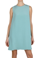 GIANLUCA CAPANNOLO - SILK CREPE A-LINE DRESS