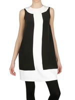 GIANLUCA CAPANNOLO - TWO TONE SILK CREPE DRESS