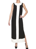 GIANLUCA CAPANNOLO - SILK CREPE LONG DRESS