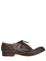 SILVANO SASSETTI - GEWEBTE KALBSLEDER SCHNÜRSCHUHE