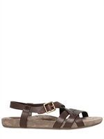 PAUL SMITH - LEATHER CRISS CROSS SANDALS