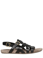 PAUL SMITH - LEATHER BUCKLED SANDALS