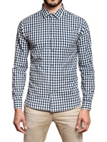 CLOSED - VICHY BAUMWOLL POPLIN HEMD