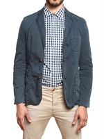 CLOSED - STONE WASHED STRETCH TWILL JACKE