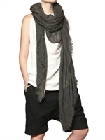 RICK OWENS - LINEN SILK FOULARD