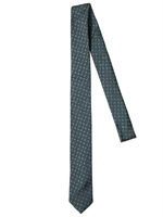 BAND OF OUTSIDERS - 5CM SILK JACQUARD TIE - GREEN