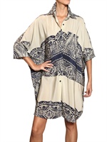 ETRO - PASLEY PRINT CREPE DE CHINE DRESS