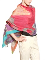 ETRO - PRINTED CASHMERE SCARF