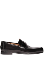 JIMMY CHOO - SMOOTH SHINY KALBSLEDER PENNY LOAFERS