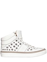 JIMMY CHOO - STERNEN NIETEN NAPPA HOHE SNEAKERS