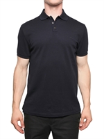 RALPH LAUREN BLACK LABEL - POLO IN JERSEY DI COTONE