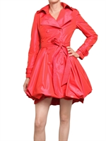 ANTONIO CROCE - WATER RESISTANT NYLON TAFFETA TRENCH COA