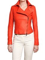 ANTONIO CROCE - WEICHE NAPPA BIKER LEDER JACKE