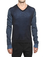 PRINGLE OF SCOTLAND - BAUMWOLL STRICK V-AUSSCHNITT SWEATER