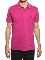 PRINGLE OF SCOTLAND - POLO IN COTONE PIQUET CON LOGO