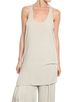 DAMIR DOMA - VISCOSE HABOTAI TANK TOP