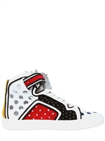 PIERRE HARDY - POWRAMA SUEDE SNEAKERS