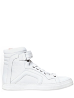 PIERRE HARDY - LEATHER SIDE ZIP SNEAKERS