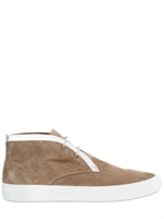 PIERRE HARDY - PAINTED SUEDE DESERT BOOTS