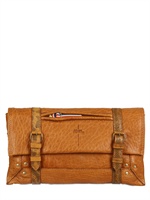 JEROME DREYFUSS - POCHETTE LEON IN PELLE