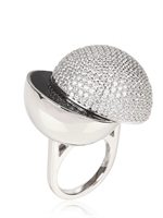 LARA BOHINC - COLLISION RING - SILVER