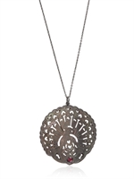 NESSA - COLLANA PAVONE DI MADREPERLA