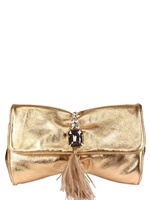 DIVERSO ITALIANO - POCHETTE CRISTINA IN PELLE METALLIZZATA