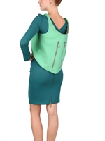DIVERSO ITALIANO - ZAINO ANGELA IN PELLE GOMMATA