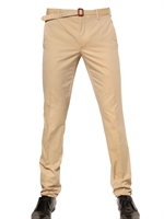 BURBERRY LONDON - COTTON TROUSERS