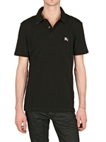BURBERRY BRIT - POLO DI COTONE PIQUET STRETCH
