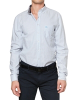 BURBERRY BRIT - BAUMWOLL MICRO GESTREIFTES HEMD