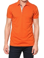 BURBERRY BRIT - POLO IN COTONE DEVORÉ