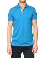 BURBERRY BRIT - POLO IN COTONE DEVORÉ
