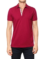 BURBERRY BRIT - POLO IN COTONE DEVORÉ