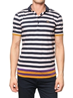 BURBERRY BRIT - POLO IN JERSEY DI COTONE A RIGHE